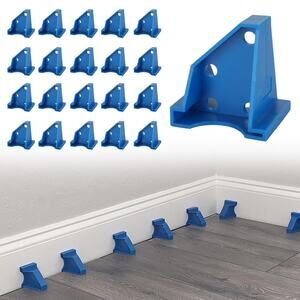 WORKPRO 40-Pack Floor Spacer 2 In 1 Laminate Flooring Spacers w/1/2" & 1/4" Gaps